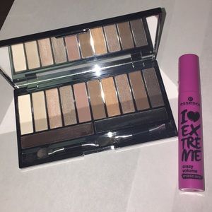 Eyeshadow palette & mascara